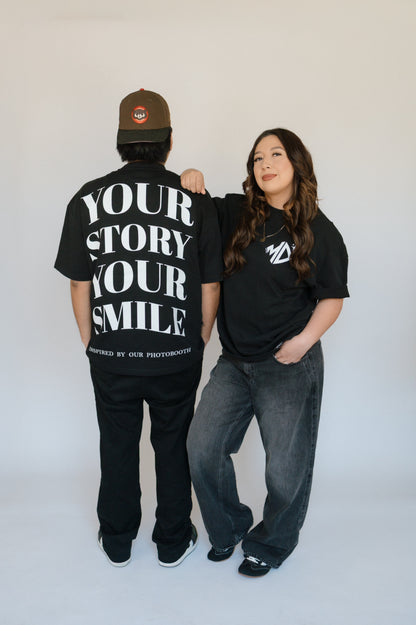 Limited Edition “Your Story Your Smile” Tee - Black